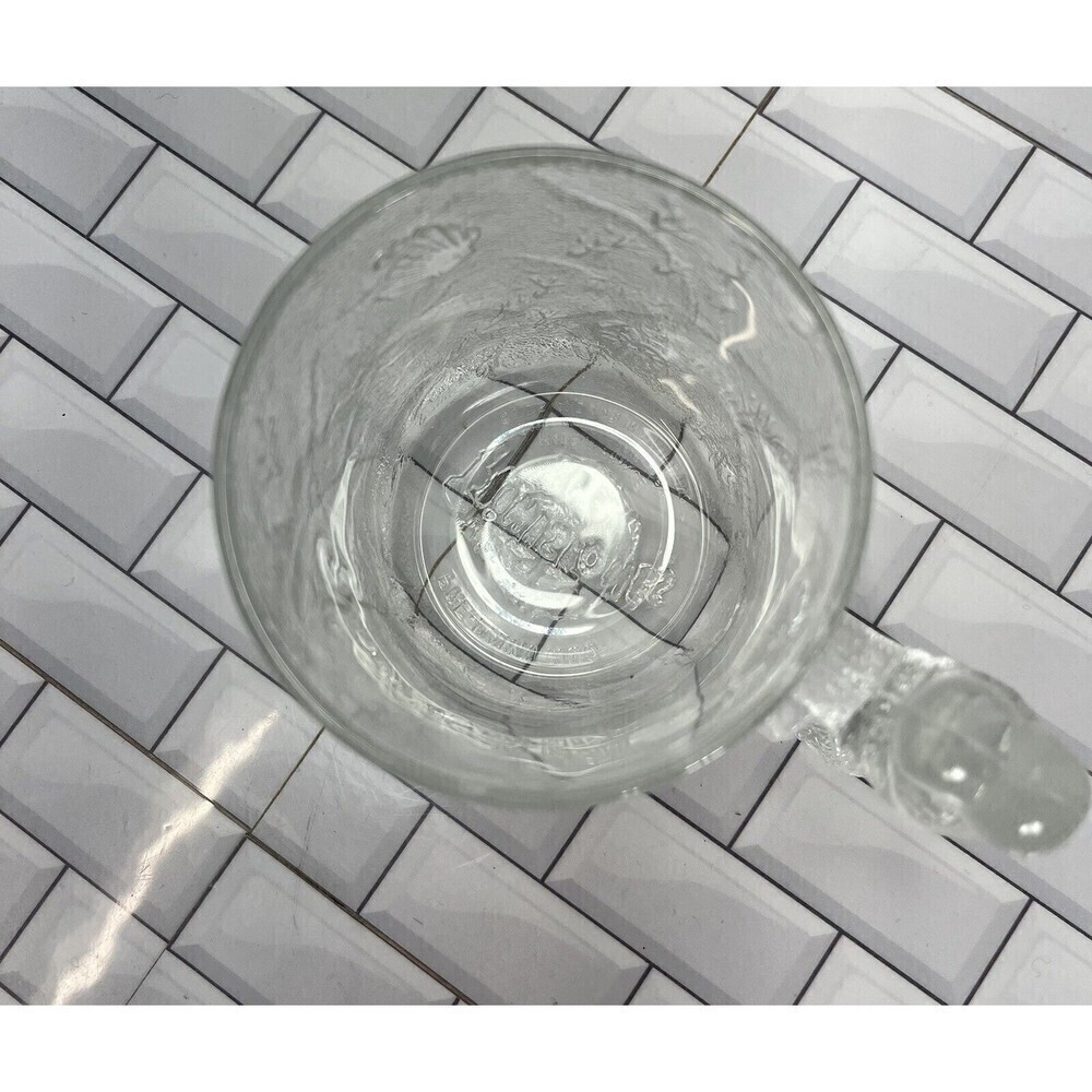 1993 Original McDonalds Flintstones Mug in perfect condition, clear glass - Picture 4 of 12